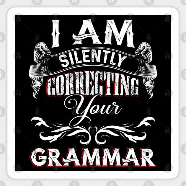 Correcting your Grammar Sticker by Dojaja